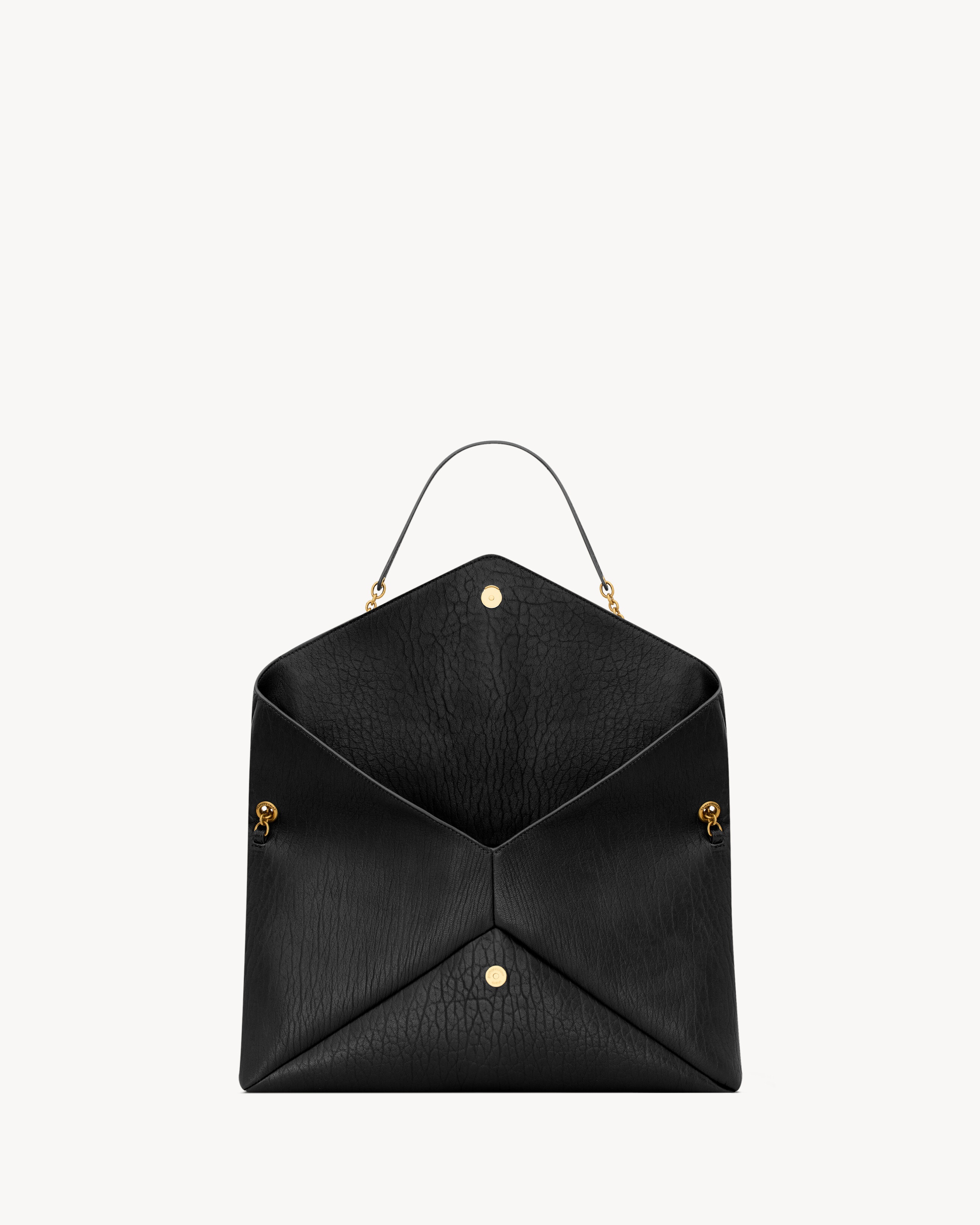 CASSANDRE XXL ENVELOPE POUCH ON CHAIN IN LAMBSKIN - 4