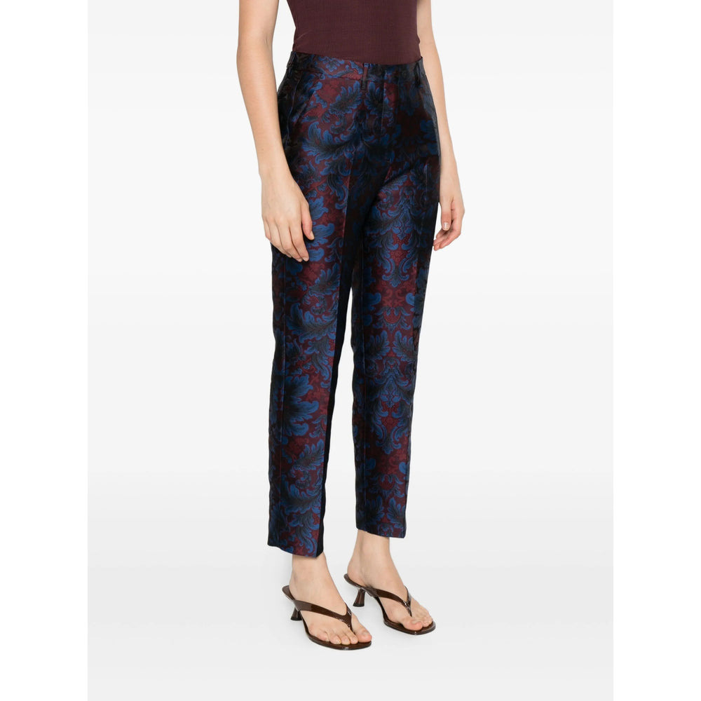 Etro Blue Trousers - Tailored Trousers Women - 4