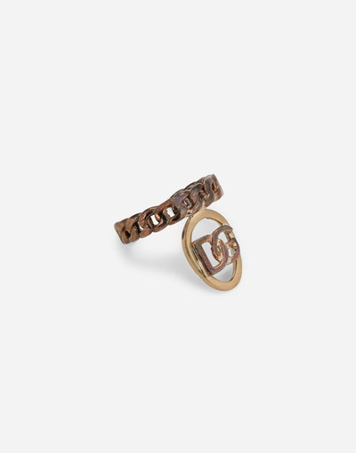 Dolce & Gabbana Open DG-logo ring outlook