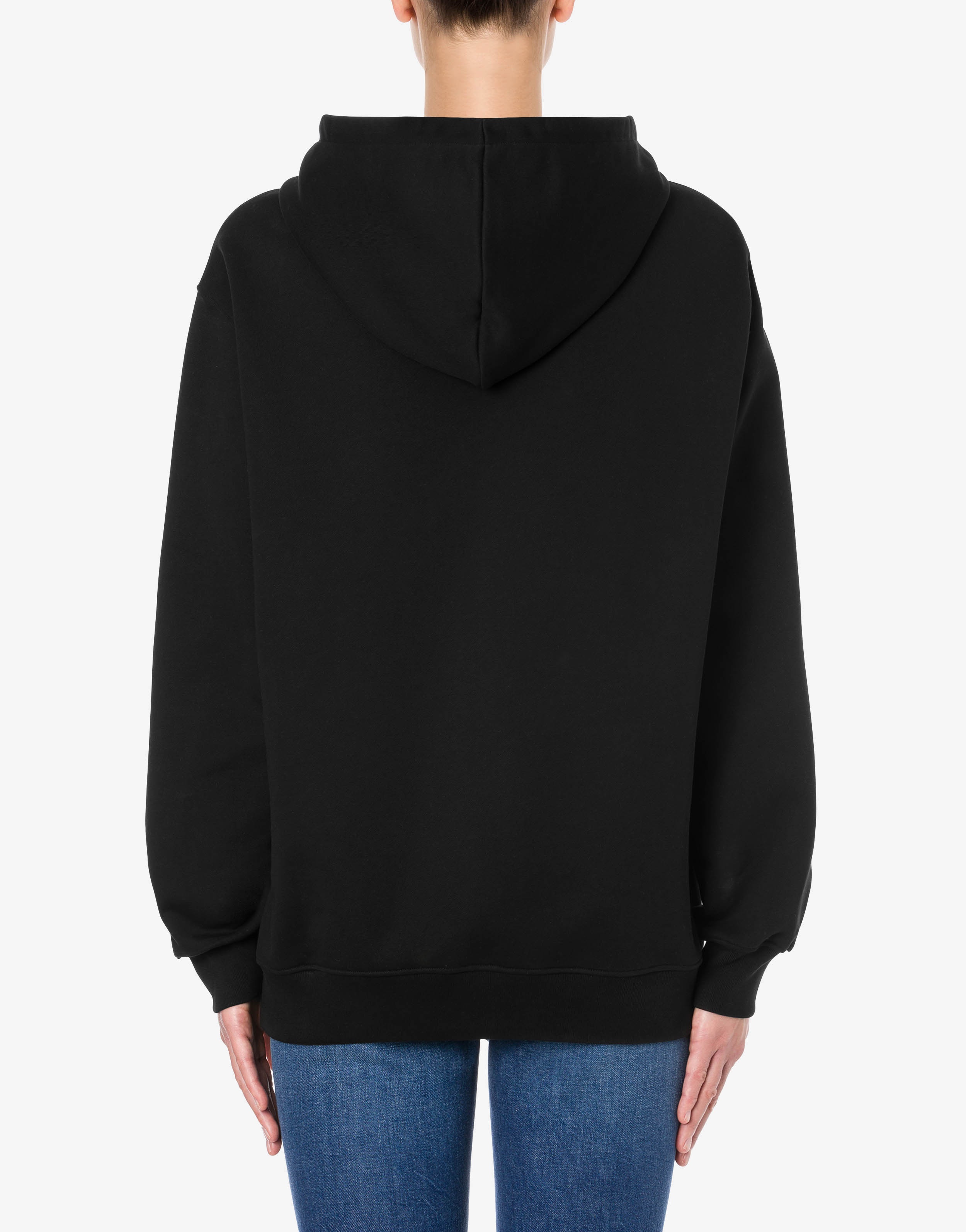 HOODED SWEATSHIRT WITH DOUBLE QUESTION MARK - 3