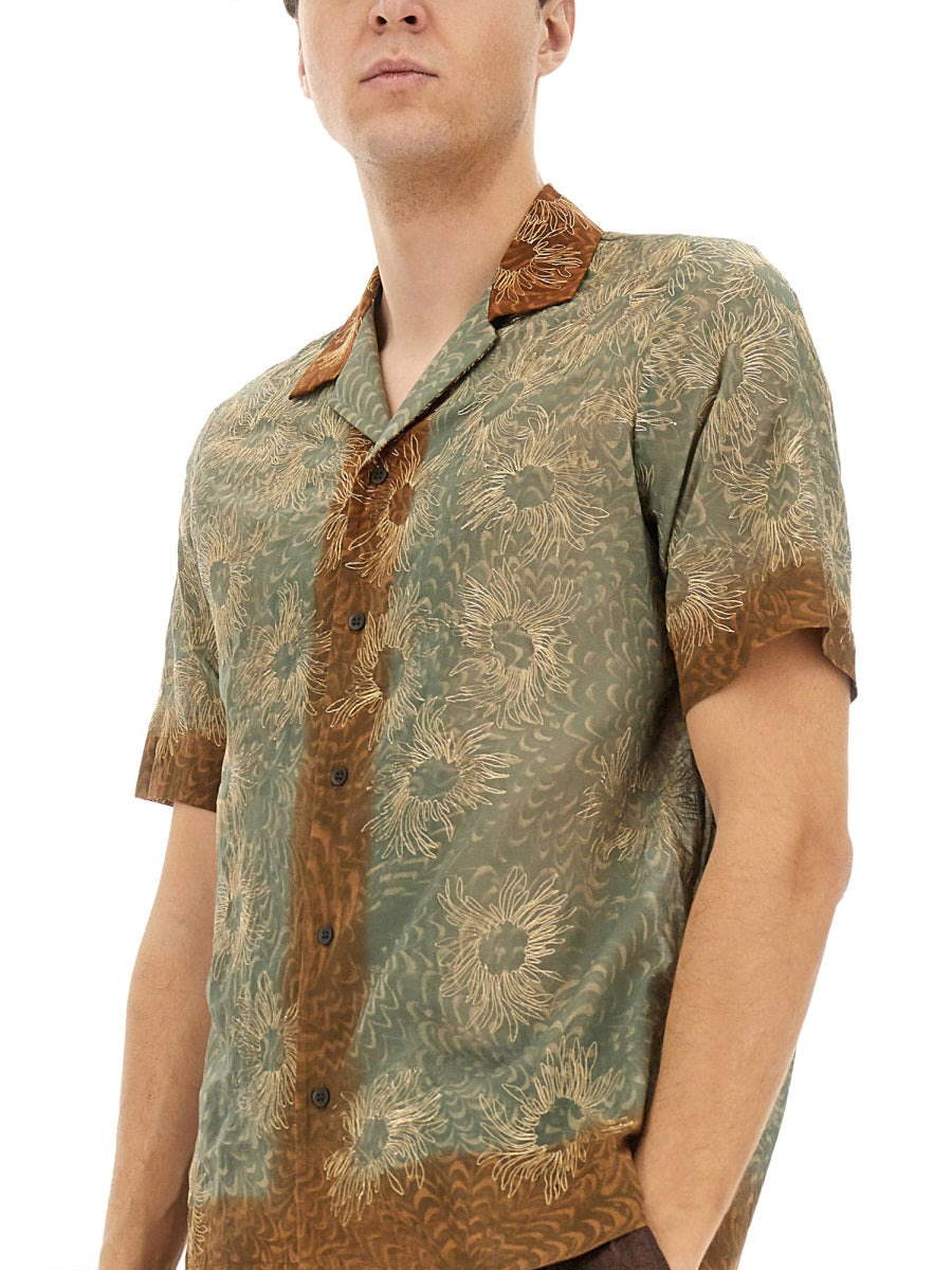 Dries Van Noten Men Boxy Fit Shirt - 4