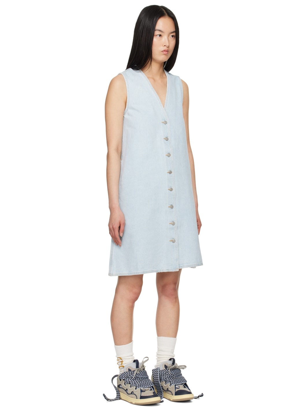 Blue Levi's Edition Denim Minidress - 2