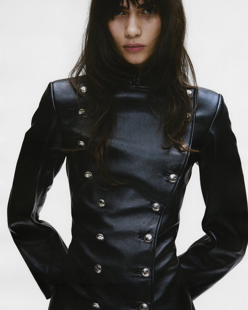 LEATHER MAO'S DAUGHTER DRESS 4