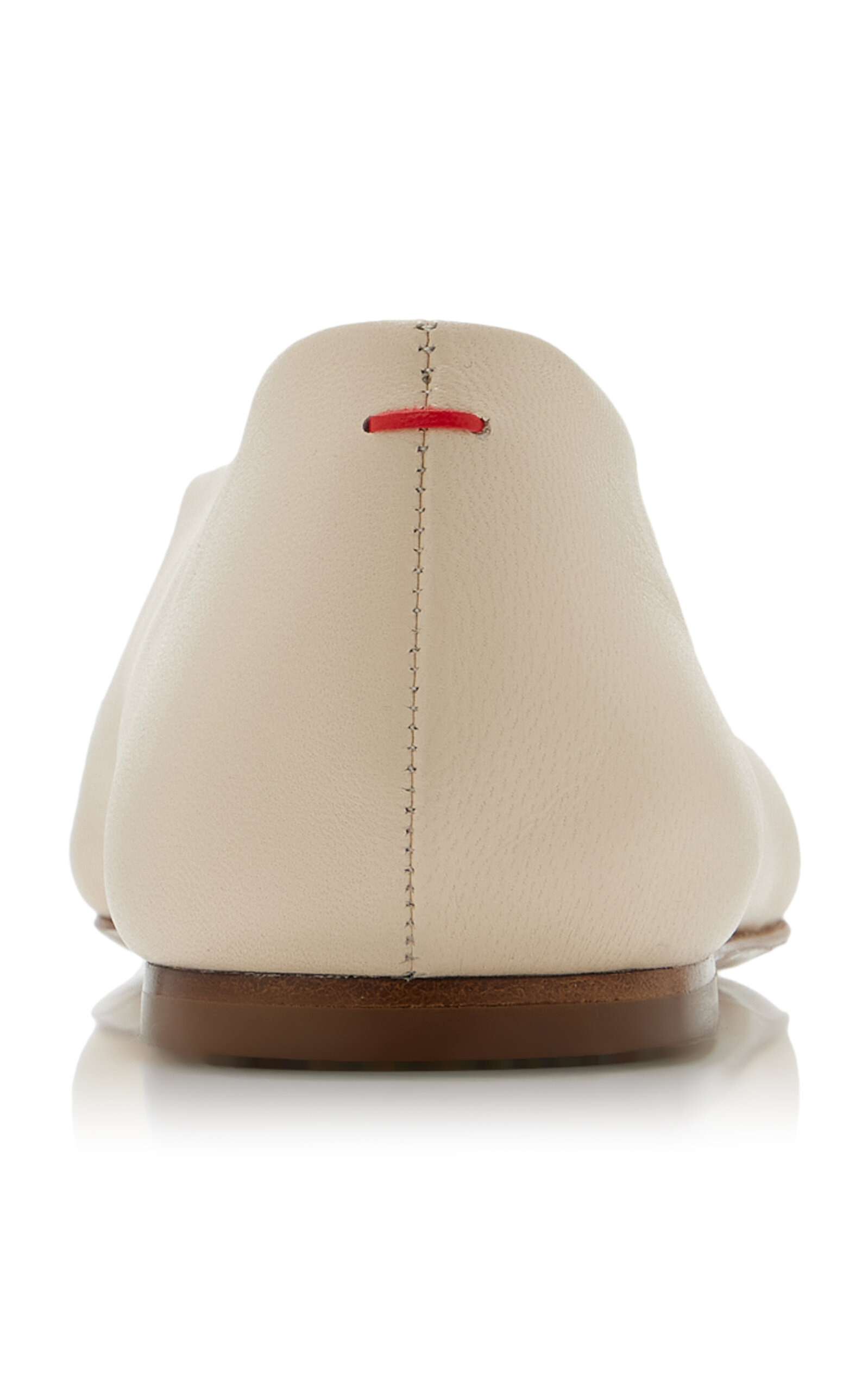 Betty Leather Ballet Flats ivory - 5