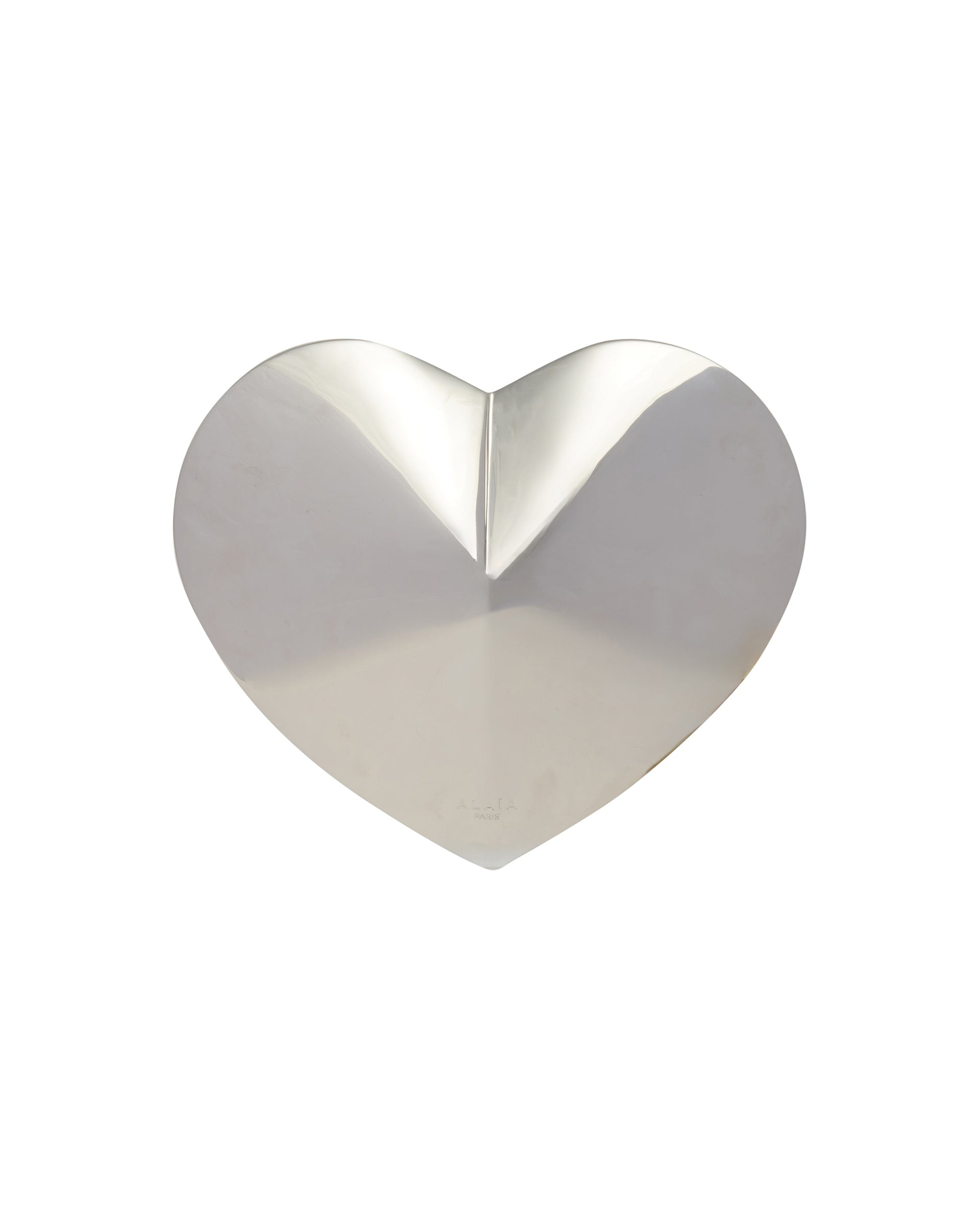 Silver Minaudiere Le Coeur Bag - 3