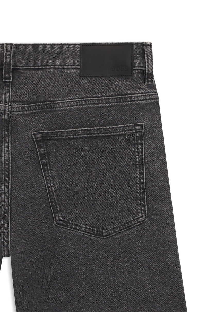 DELAWARE GREY SLIM-FIT JEANS IN STRETCH DENIM 6