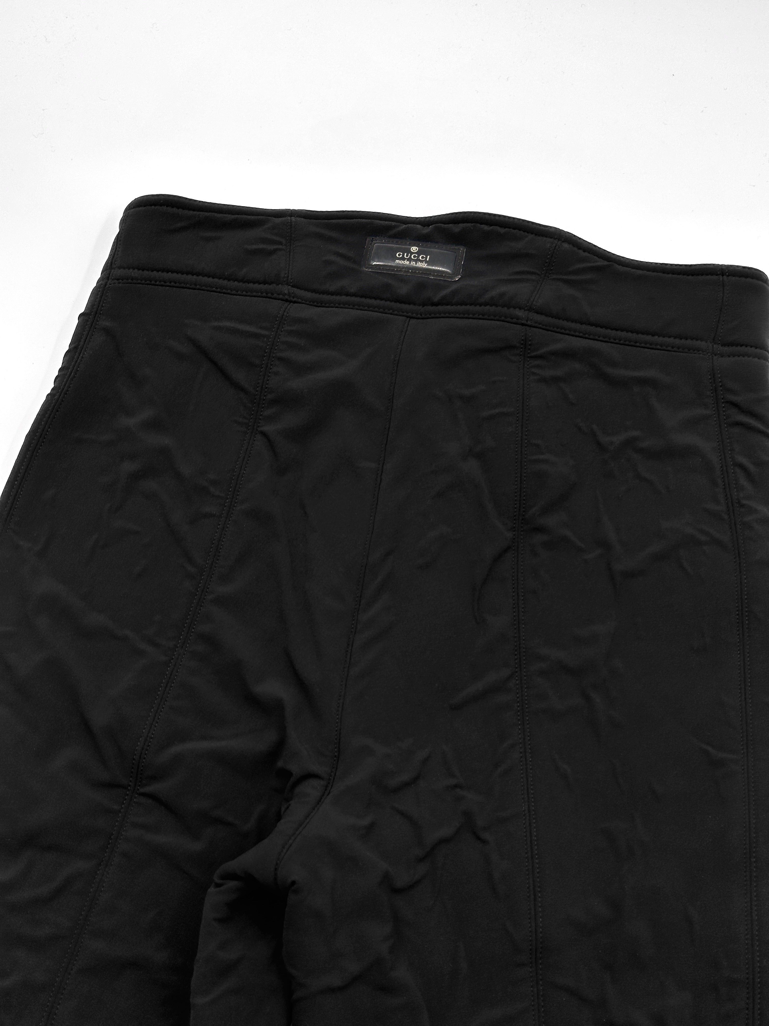 Gucci Fall 1999 Tom Ford Black Padded Ski Pants 40 - 19