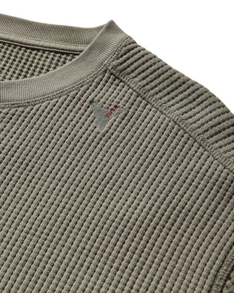 Bee Sun Faded Organic Waffle Serafino Long Sleeve 11