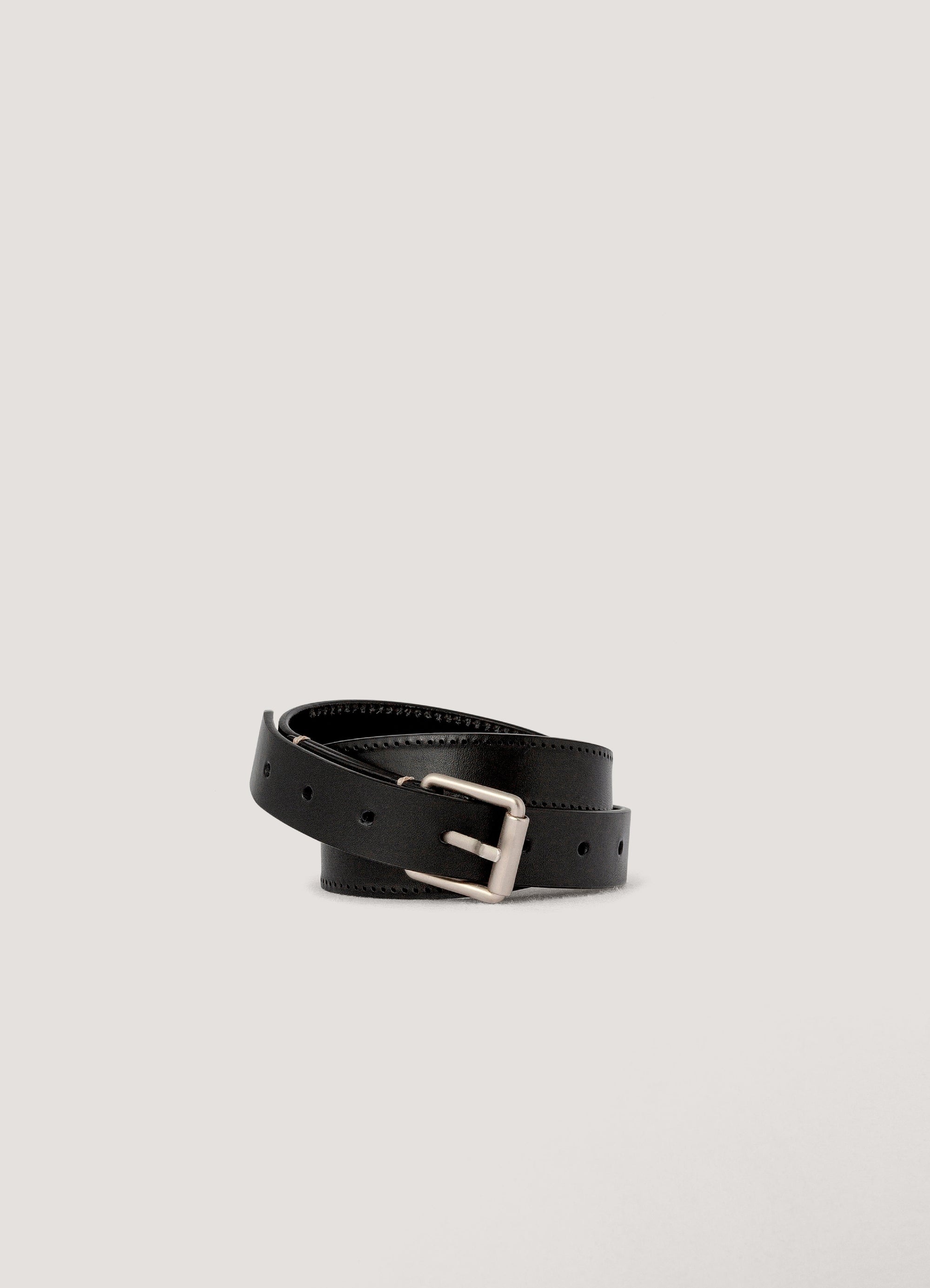 REVERSED THIN BELT
COW LEATHER - 1