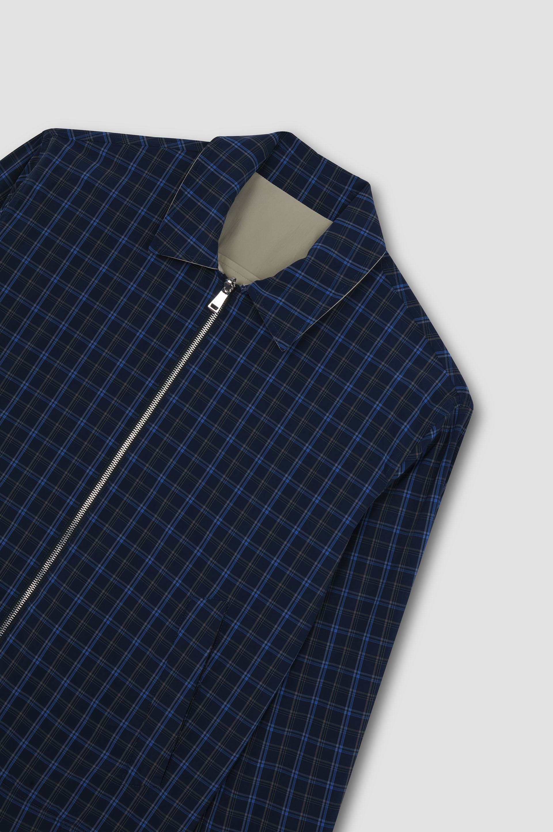 REVERSIBLE JACKET WITH PLAID PATTERN - 7