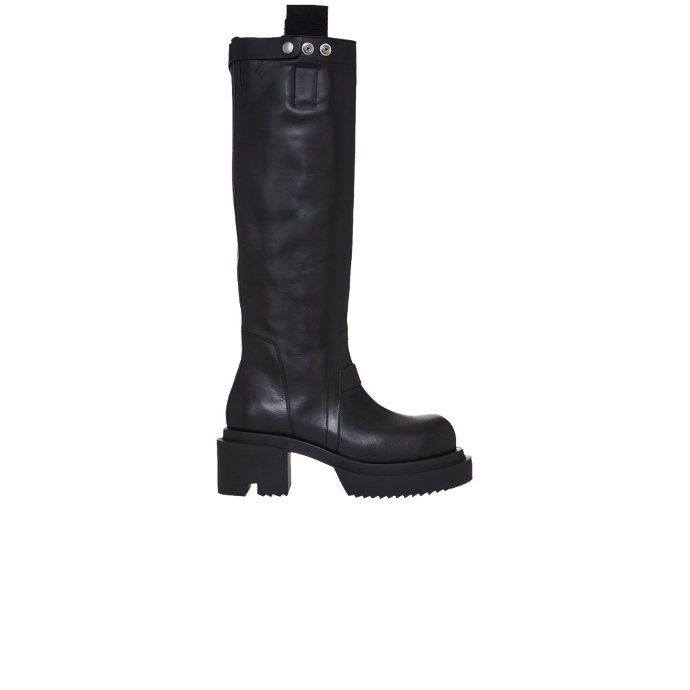 Rick Owens Wmns Porterville Knee Pull On Bogun 'Black' - 1