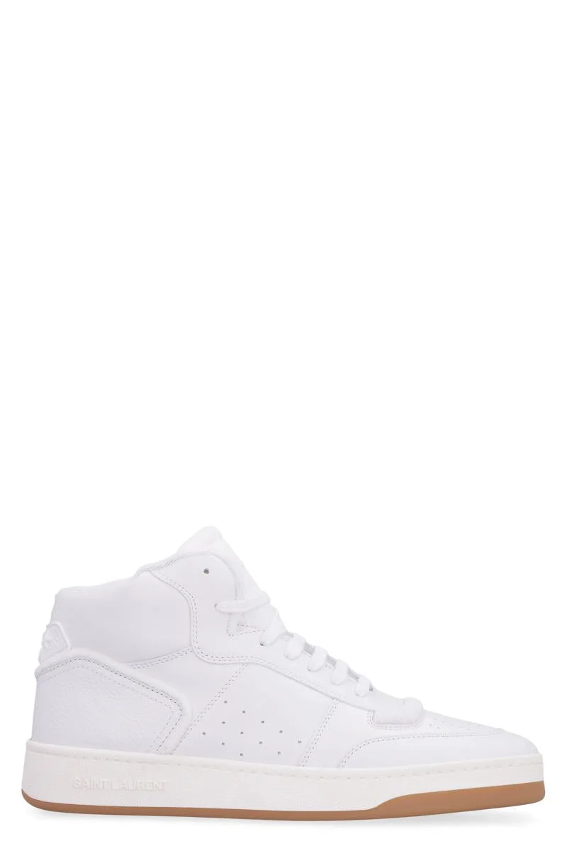 SAINT LAURENT SL/80 MID-TOP SNEAKERS - 1