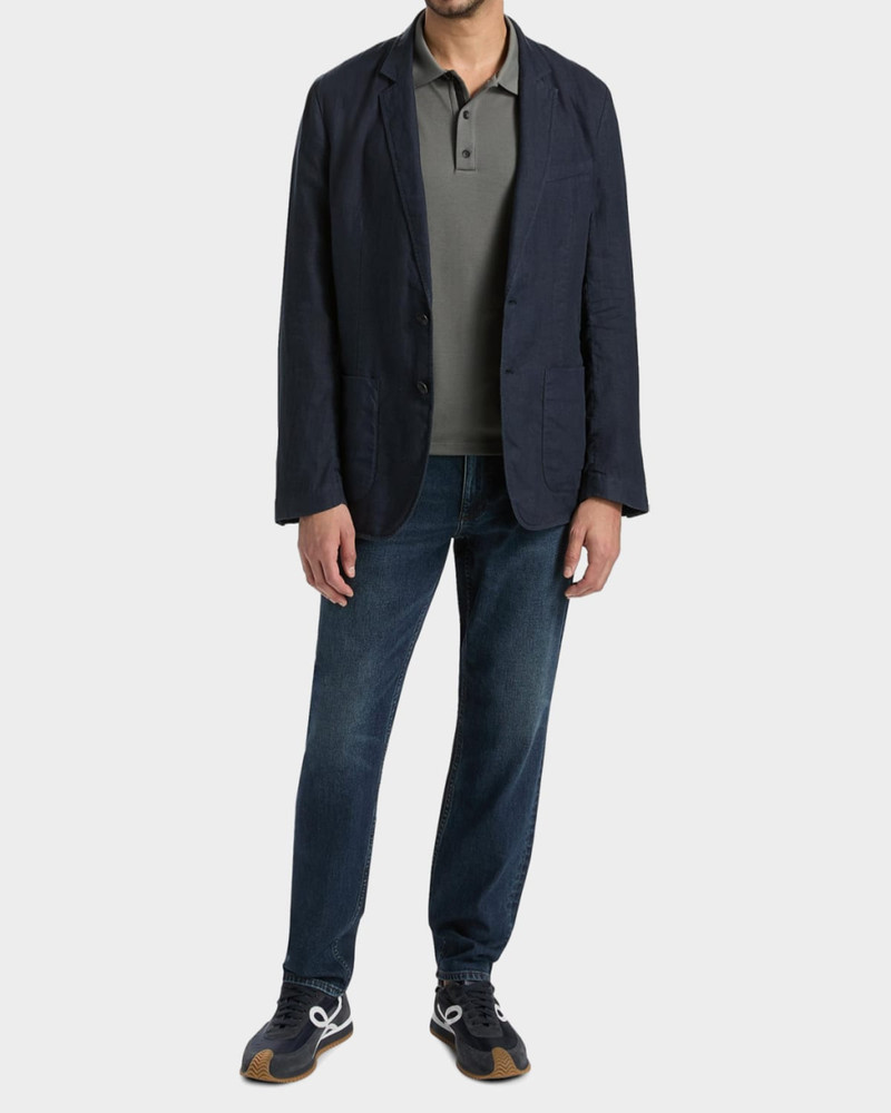 rag & bone Men's Butler Linen Patch-Pocket Blazer outlook