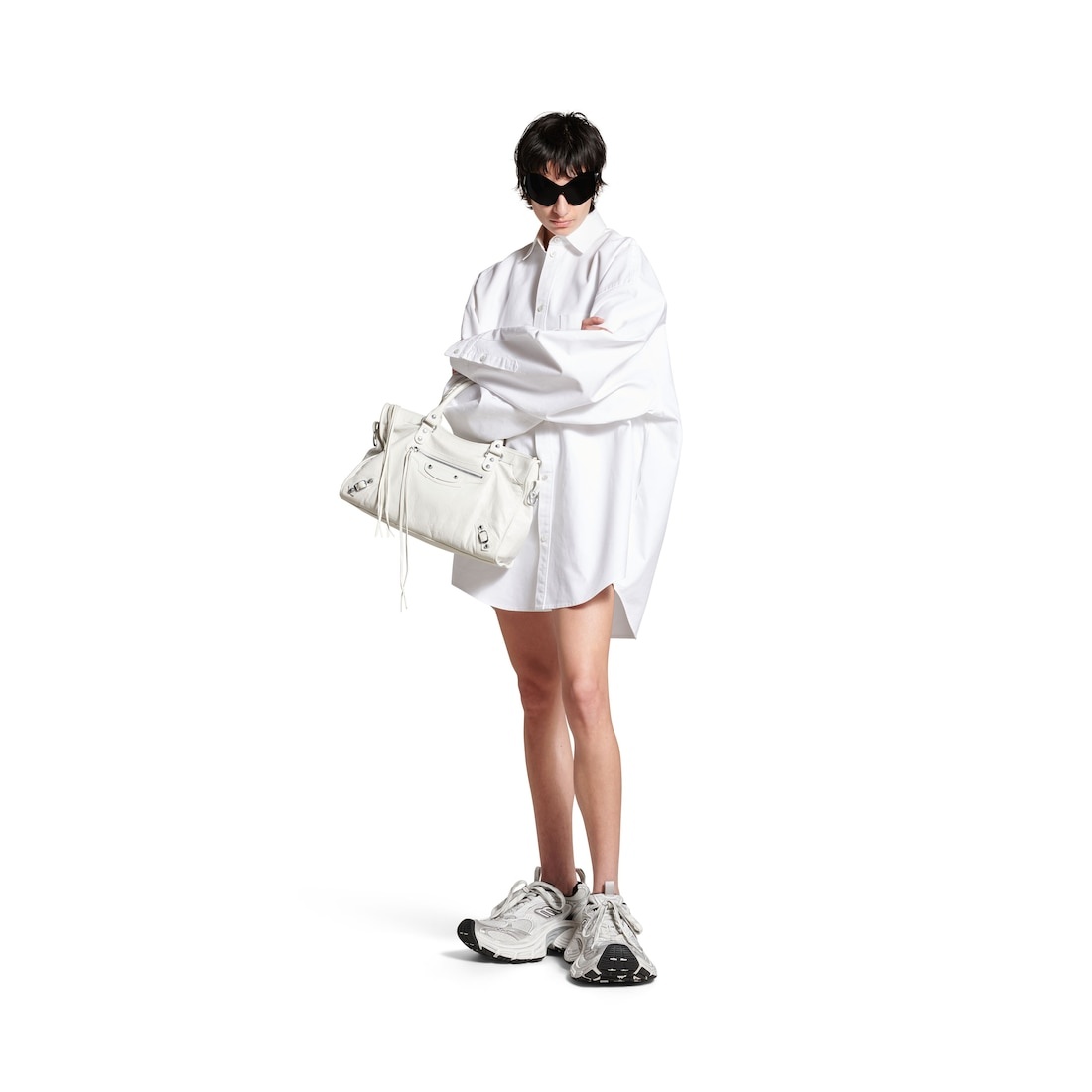 Le City Medium Bag  in White - 7