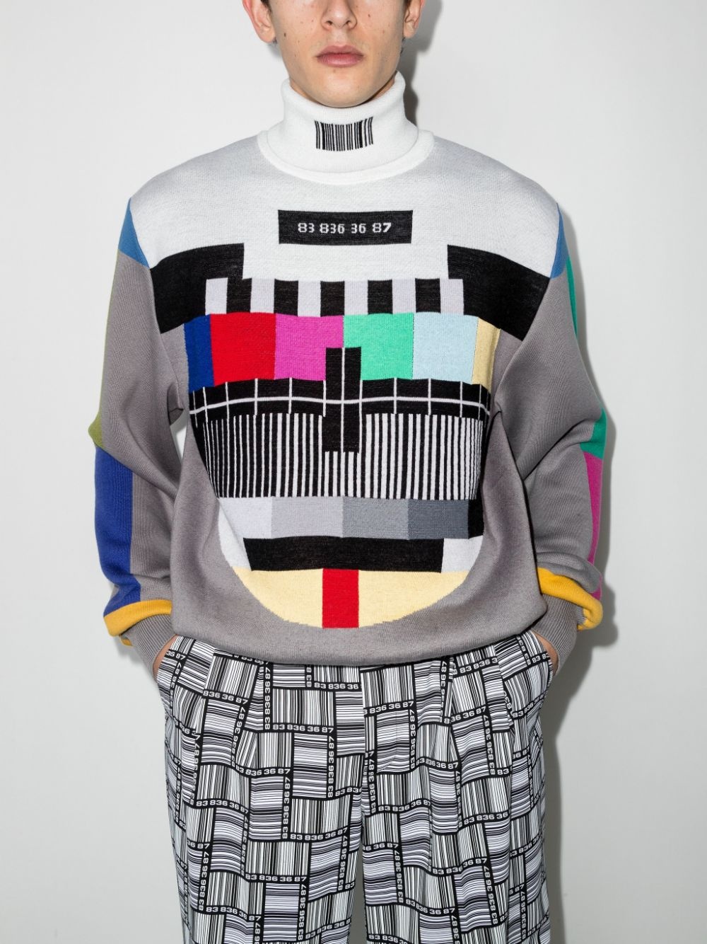 TEst Card rollneck jumper - 2