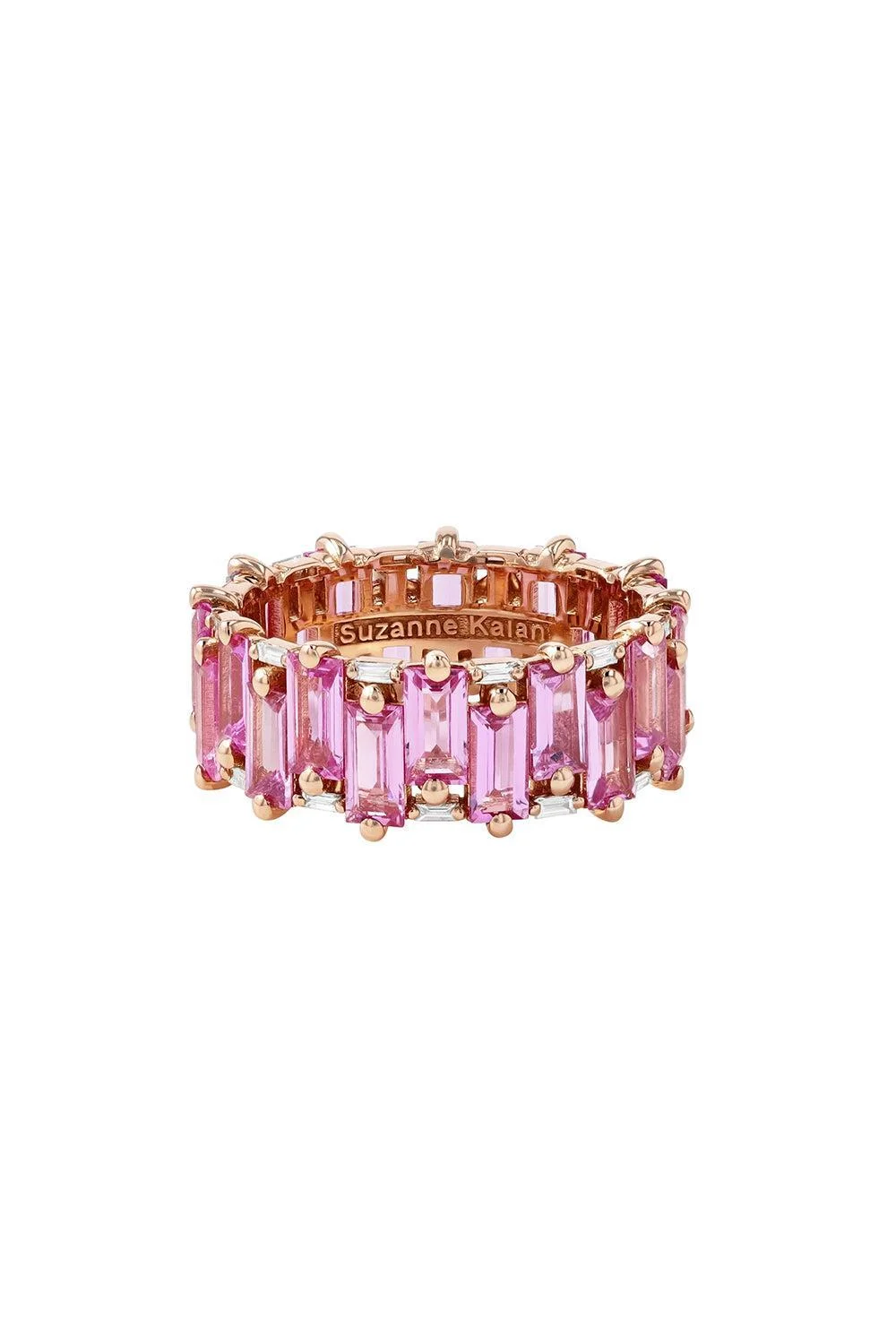 Light Pink Sapphire Eternity Rng - 1
