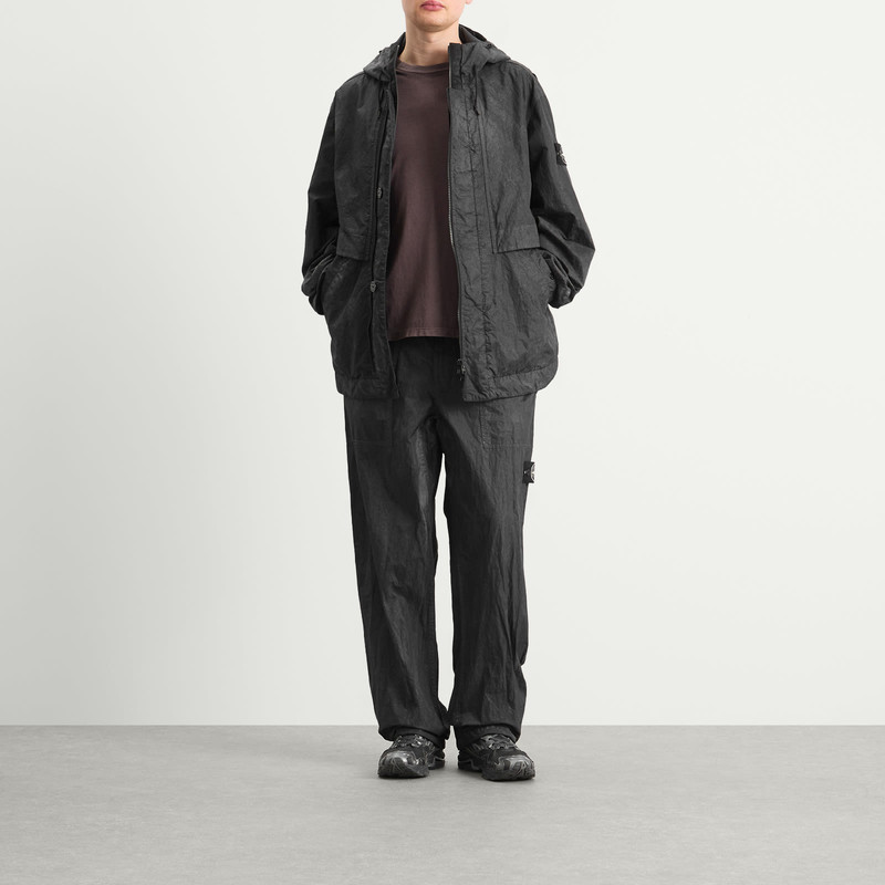 Stone Island Stone Island Dense Nylon-TC Hand Sprayed Reflective Trousers outlook