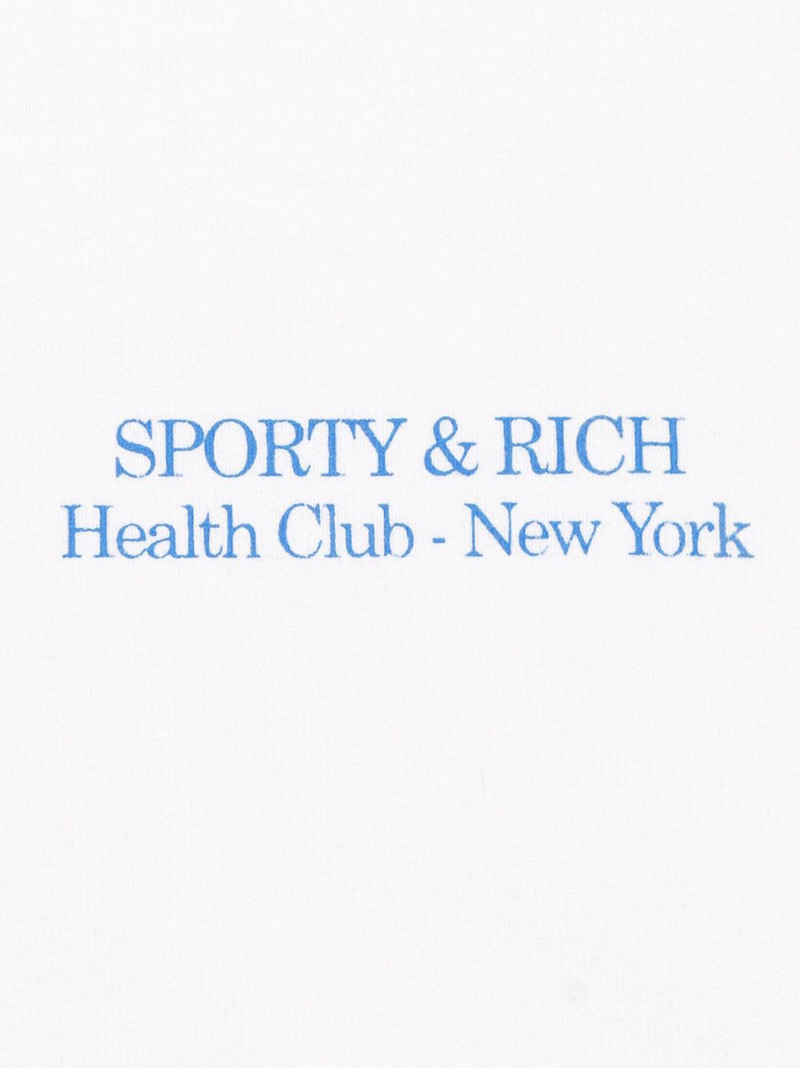 Sporty & Rich Drink Water cotton sweatshirt outlook