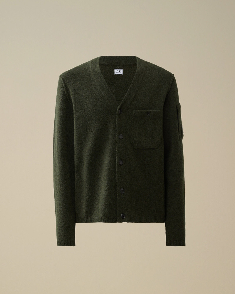 Alpaca Wool Buttoned Cardigan 1