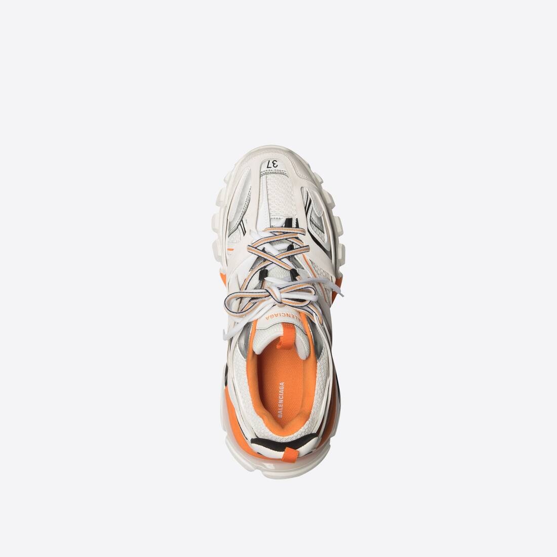 Women's Track Sneaker in White - 8