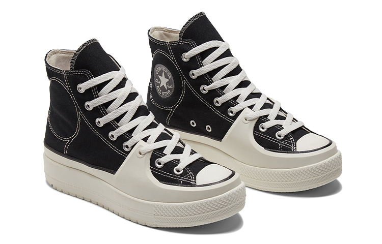 Converse Chuck Taylor All Star Construct Hi 'Black White' A05094C - 3