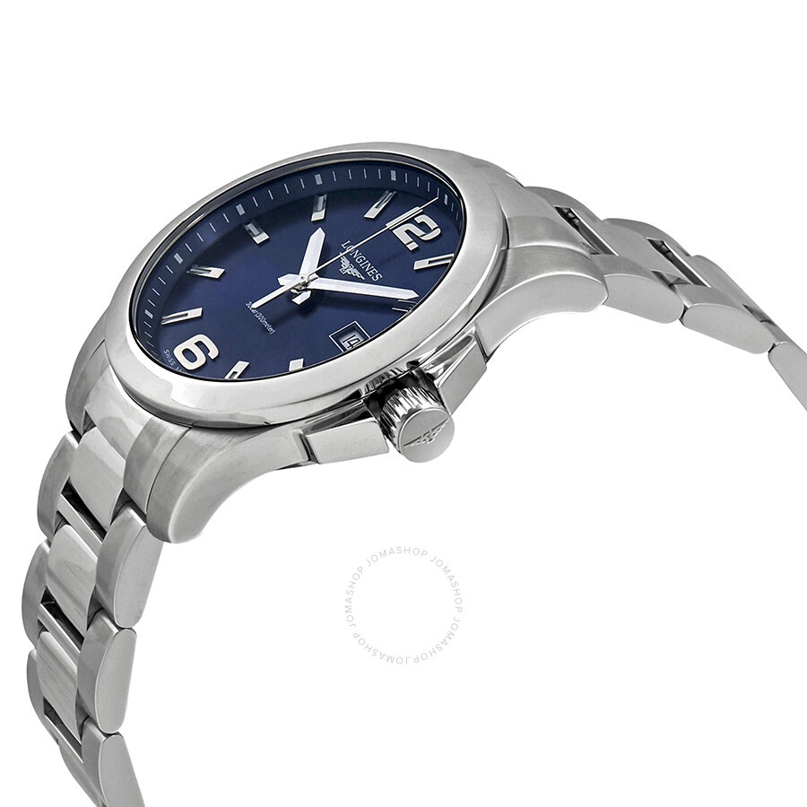 Longines Conquest Blue Dial 41mm Men's L3.759.4.96.6 - 2