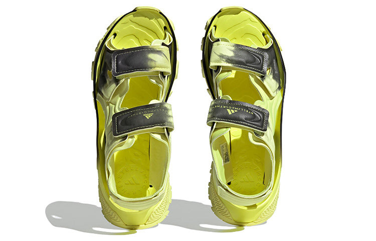 (WMNS) adidas by Stella McCartney Sandals 'Frozen Yellow Core Black' HP6308 - 5