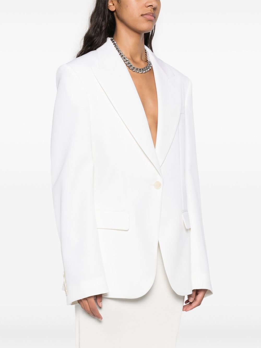 single-breasted blazer - 3