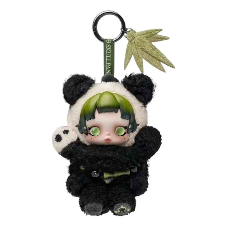 Pop Mart Skullpanda Lazy Panda Plush Doll Pendant PPMT-2508-0099 - 1