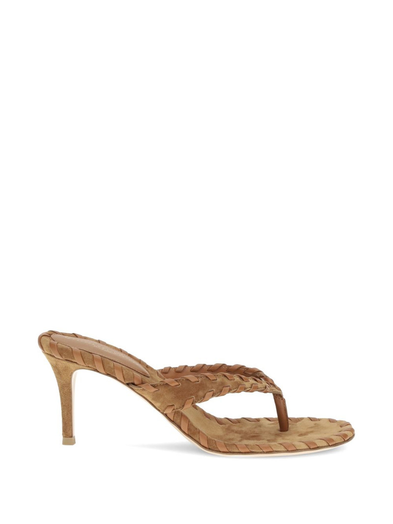 braided-strap sandals 1
