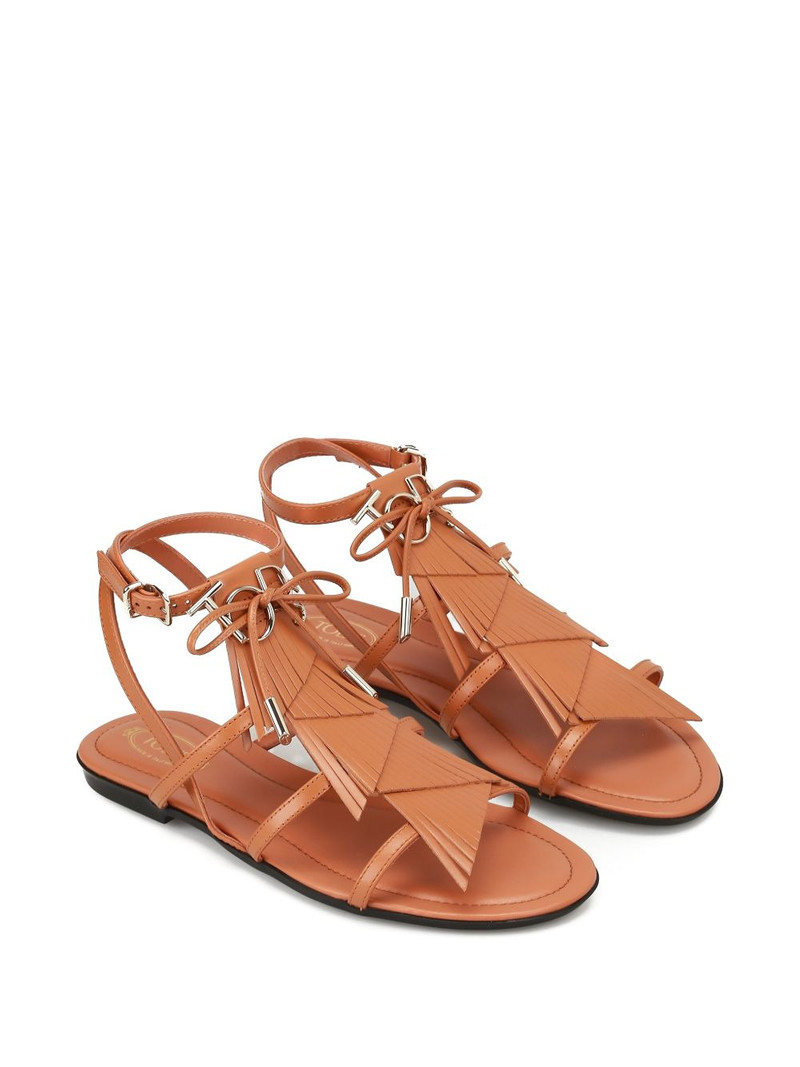Tod's fringed sandals outlook