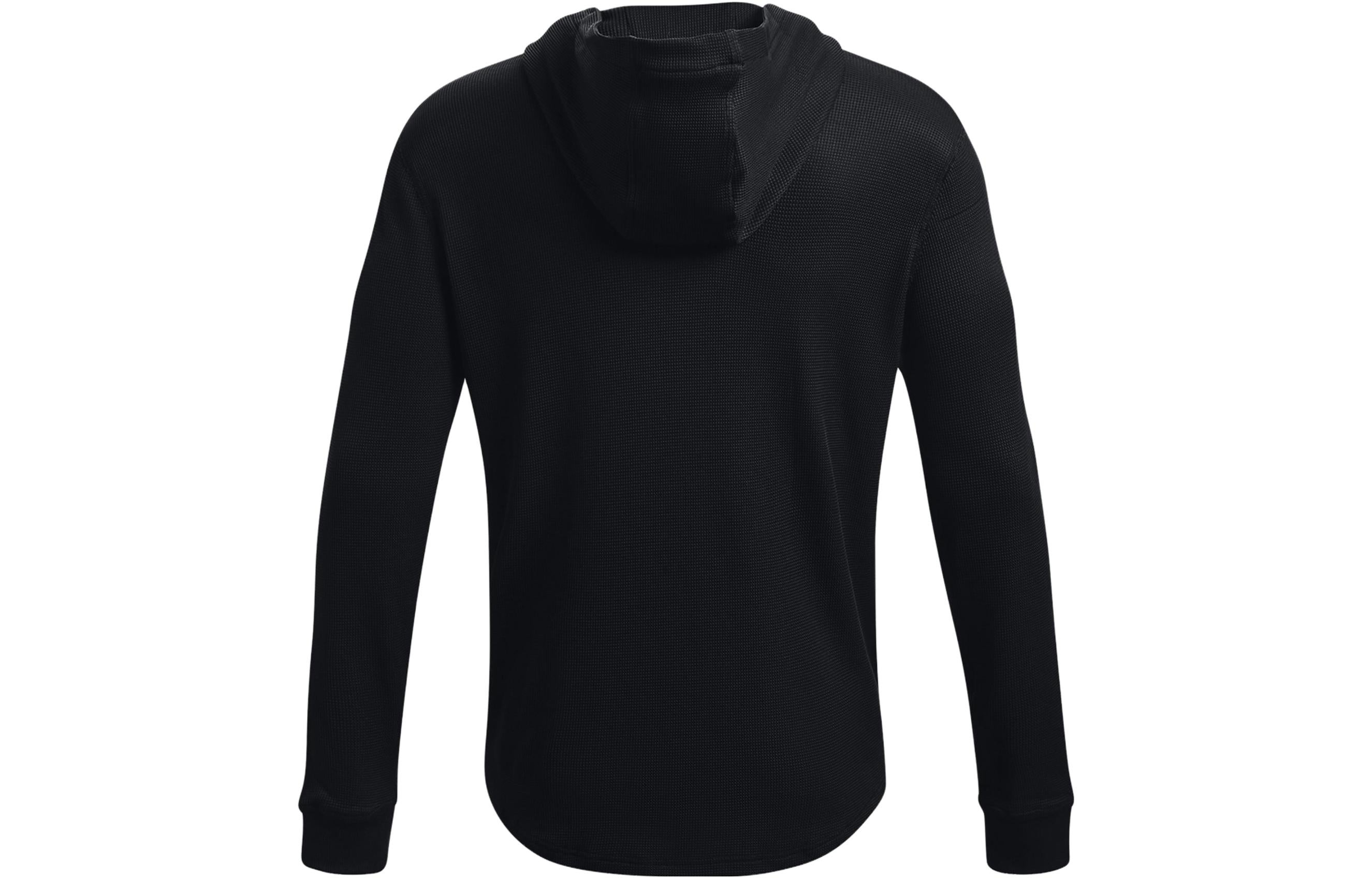 Under Armour Waffle Hoodie 'Black' 1302362-001 - 2