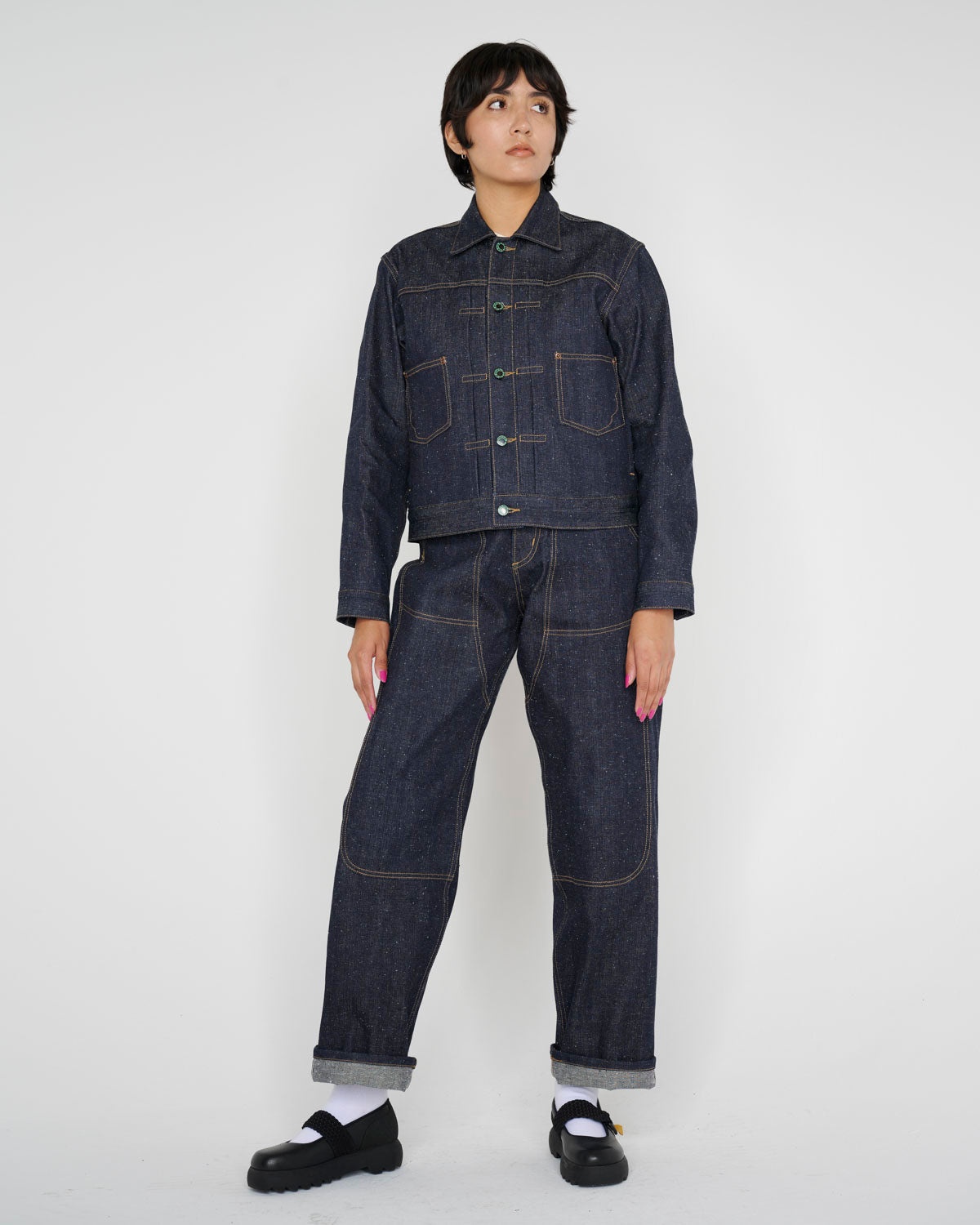 Trucker Jacket 14.1oz Selvedge Denim - Indigo - 15