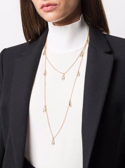 Valentino VLogo Signature layered necklace outlook
