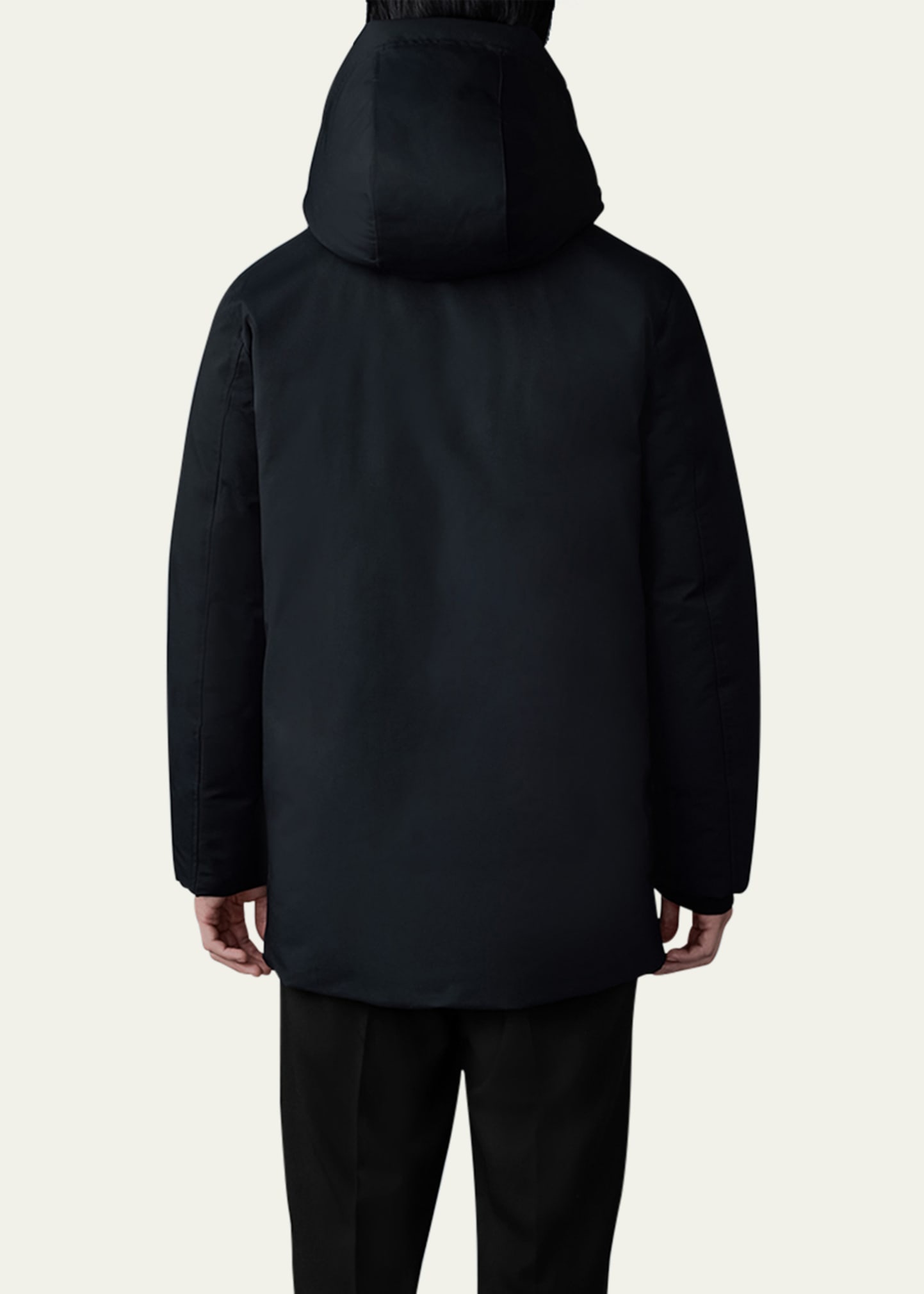 Men's Sullivan Mid-Length Jacket with Shearling - 3
