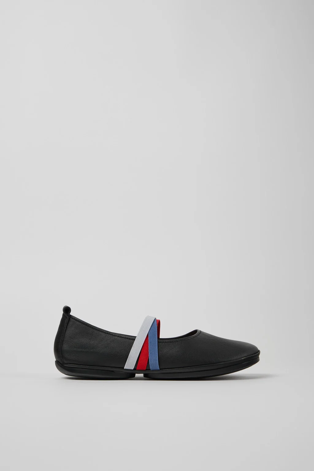 Twins Black Leather Moccasins and Ballerinas for Women. - 1