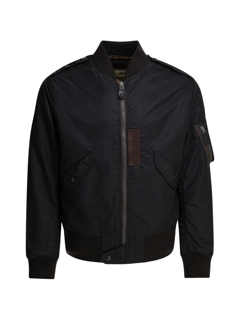 zip pocket coat - 1