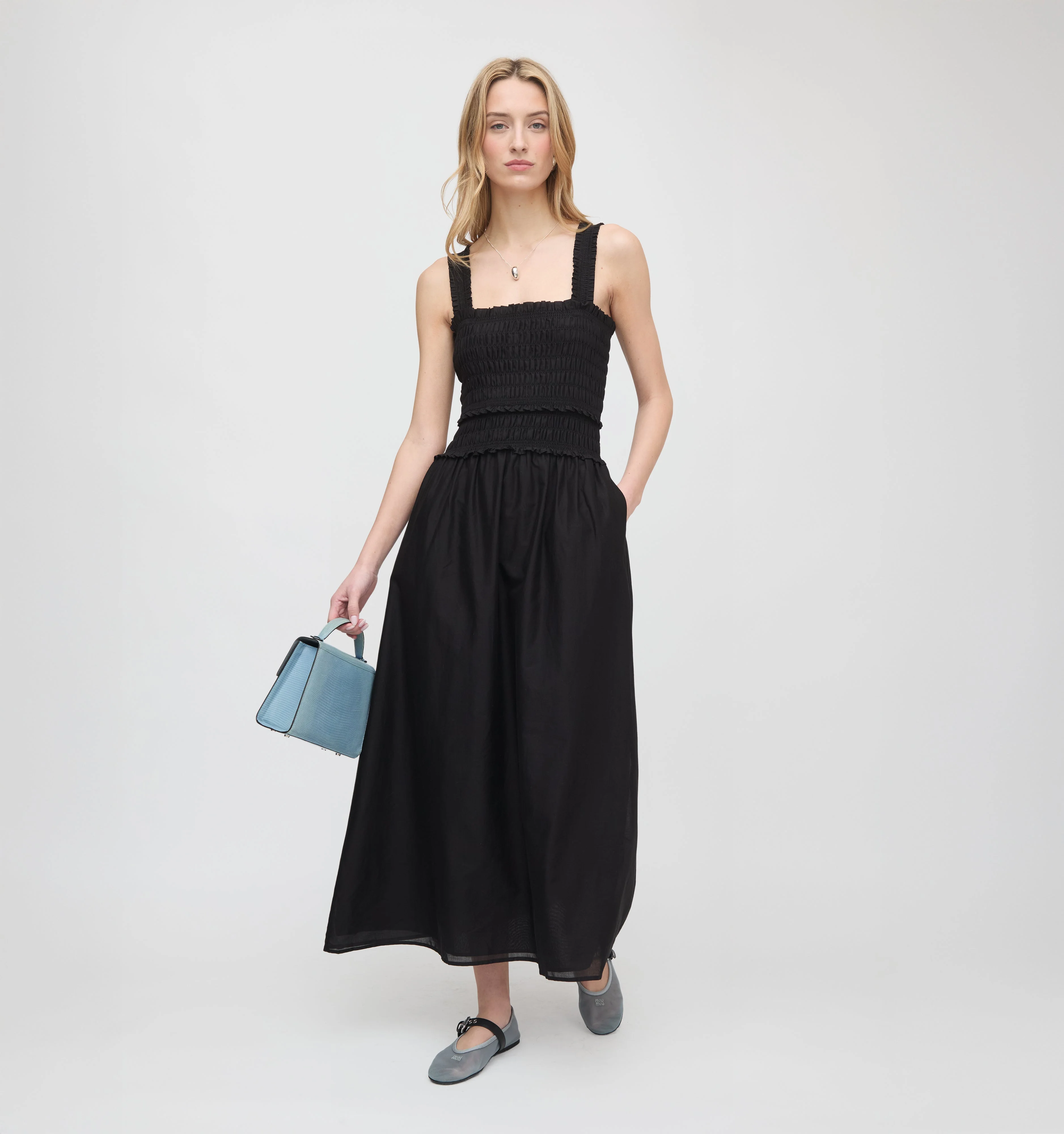 The Azalea Maxi Nap Dress - Black - 1