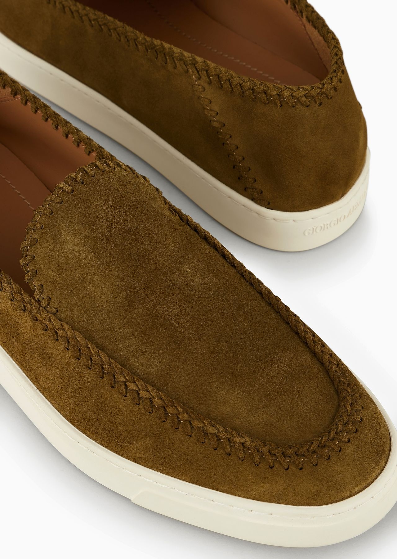 Galleria 3 suede slip-ons - 4