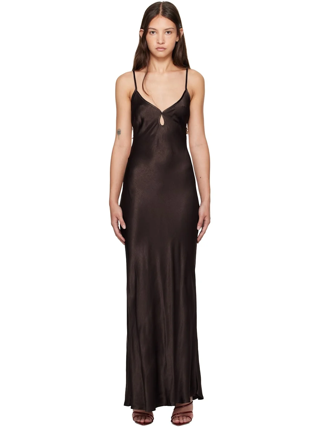 Brown Cedar City Maxi Dress - 1