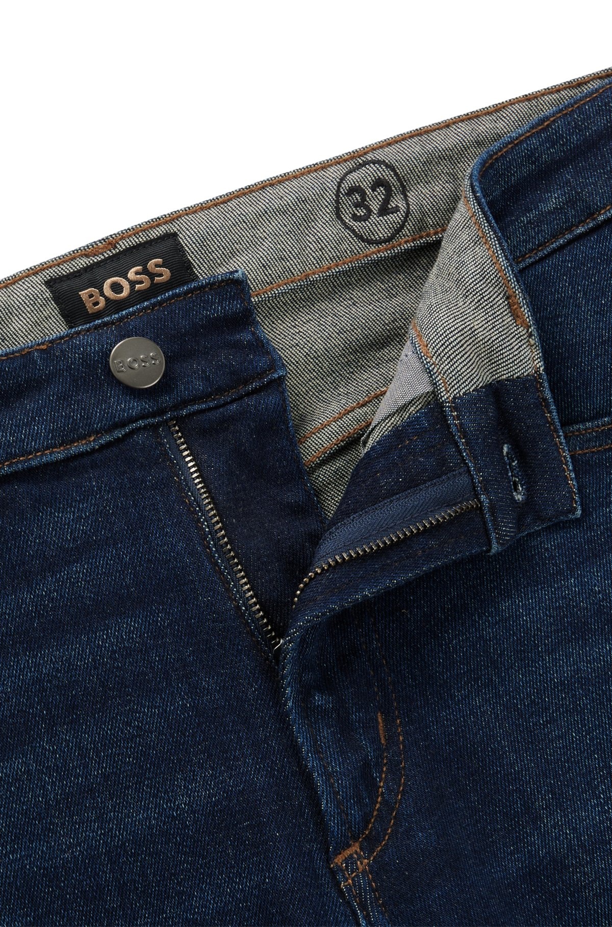 SLIM-FIT JEANS IN FRESH-BLUE COMFORT-STRETCH DENIM - 6