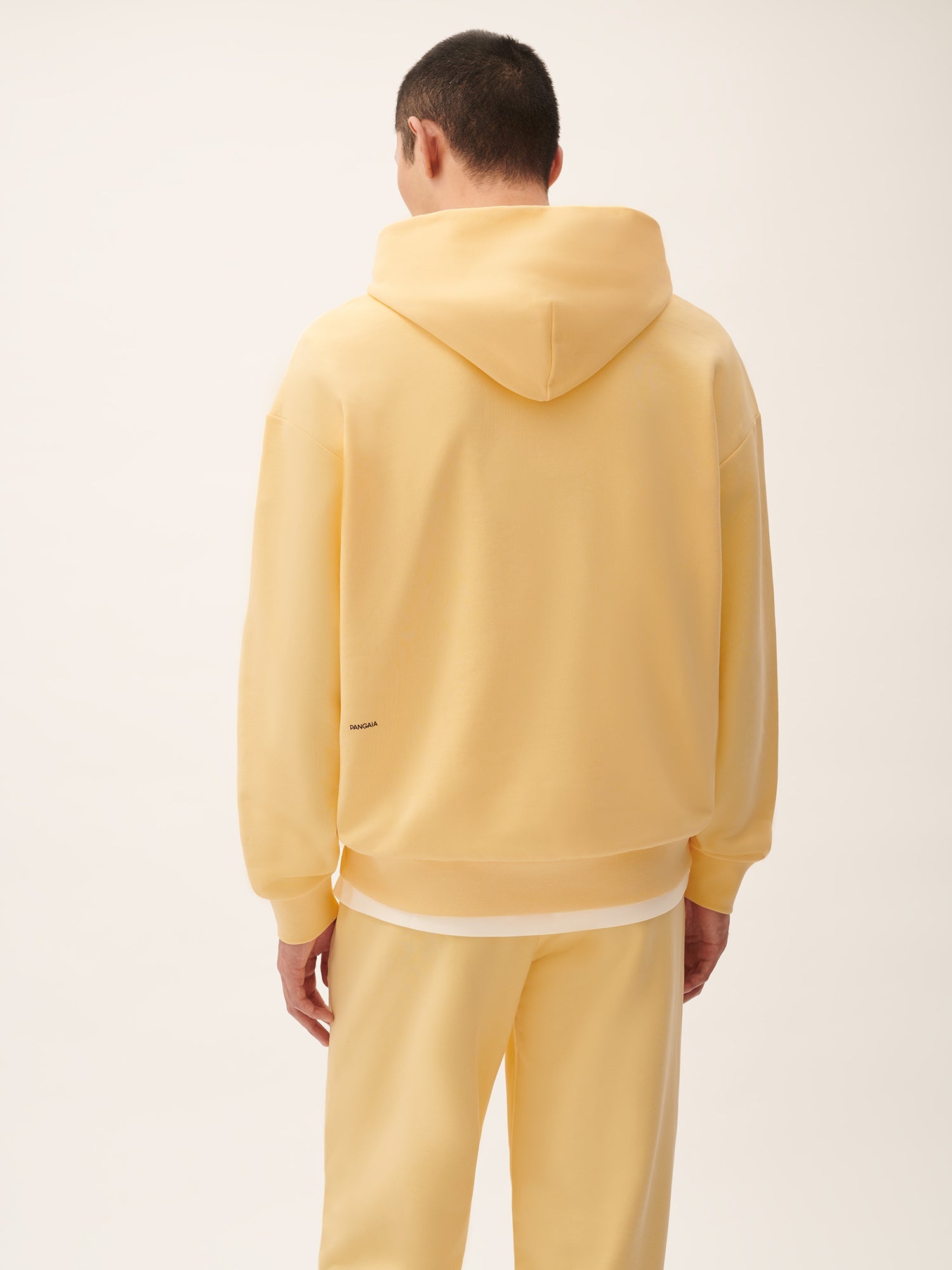 Mens 365 Midweight Hoodie - Seashell Yellow - 3