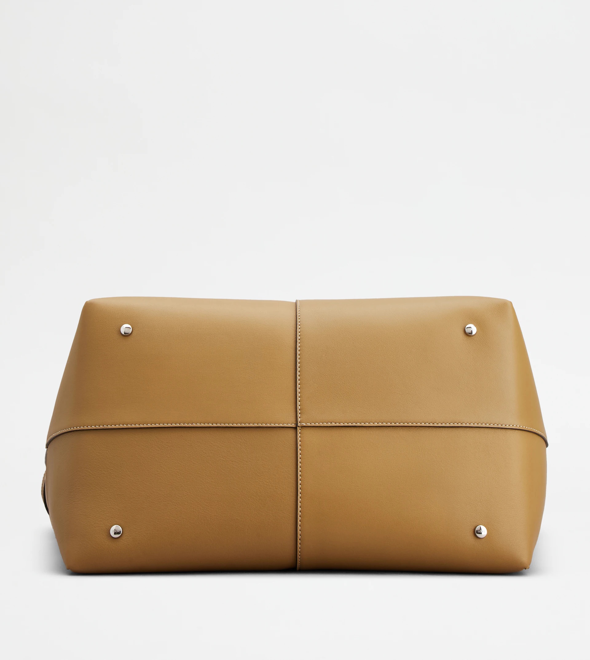 TOD'S DI BAG SWING IN LEATHER LARGE - BROWN - 6