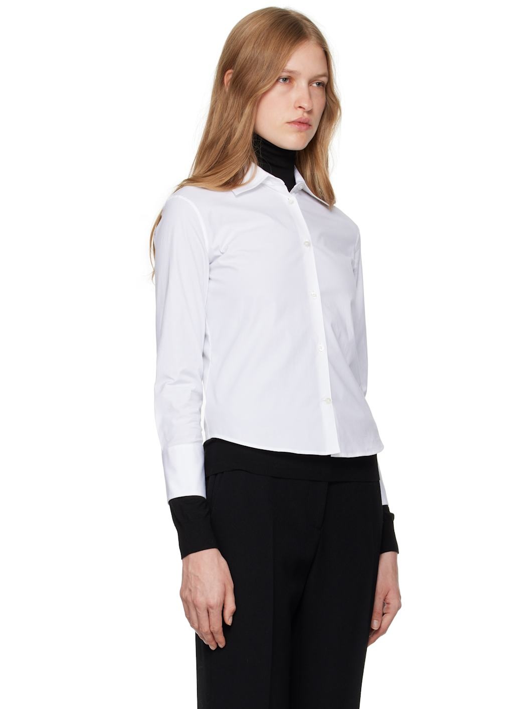 White Frou Shirt - 2