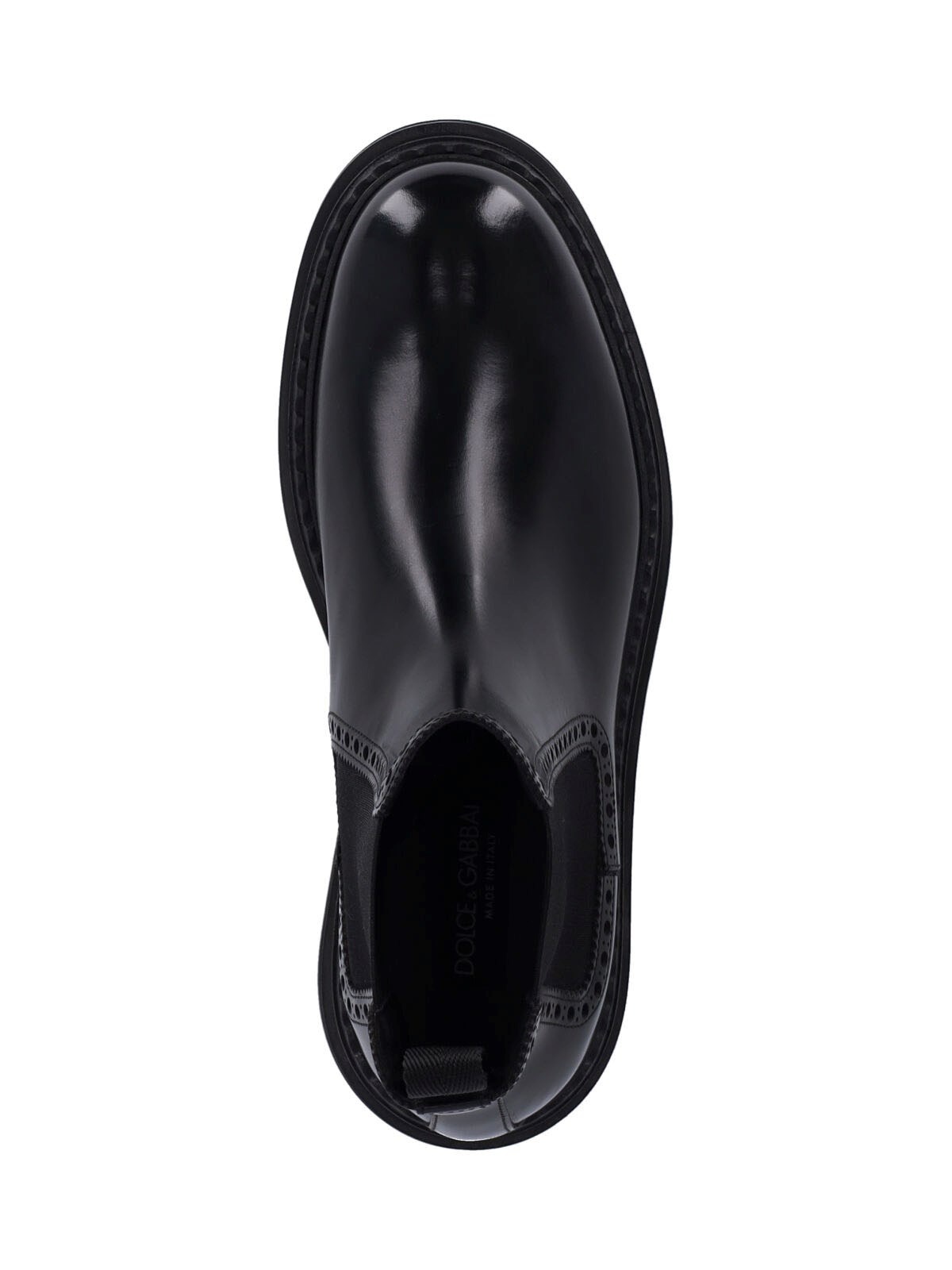 CALF LEATHER CHEALSE BOOTS - 5