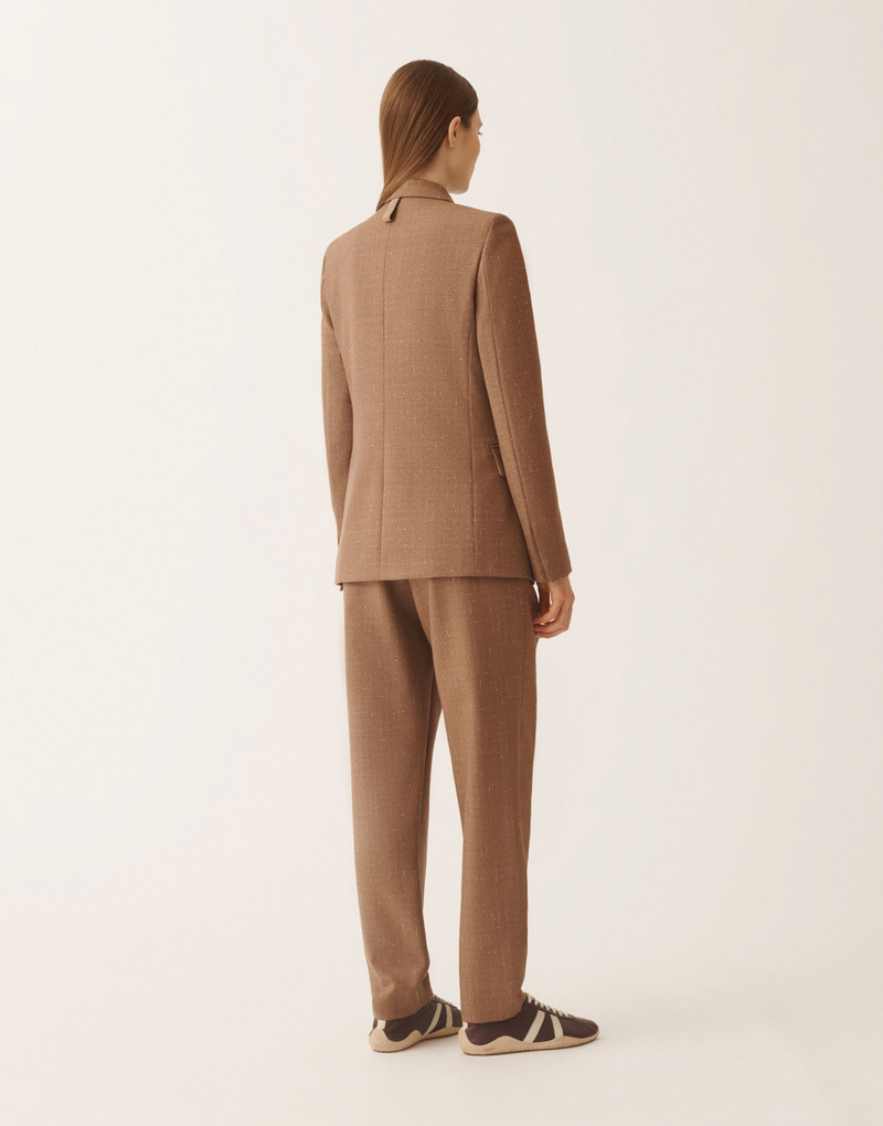 Double-breasted jacket in Prince of Wales check 4