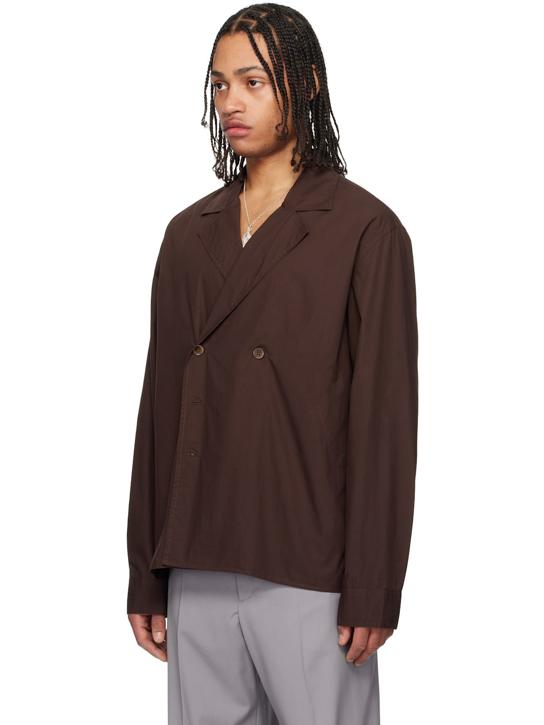 Brown Duo Shirt - 4