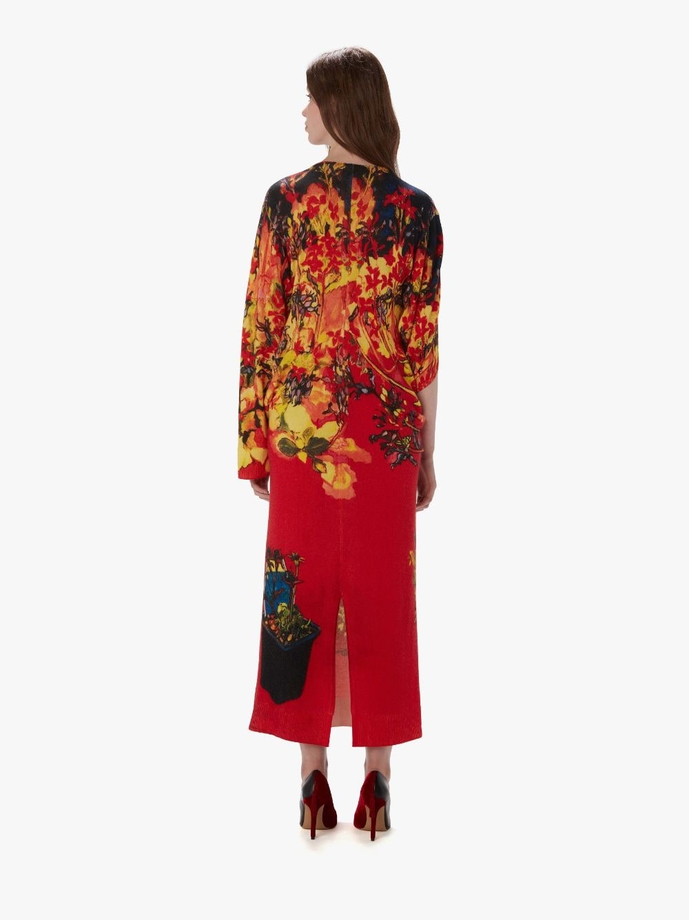 FRONT DRAPE DRESS - 3