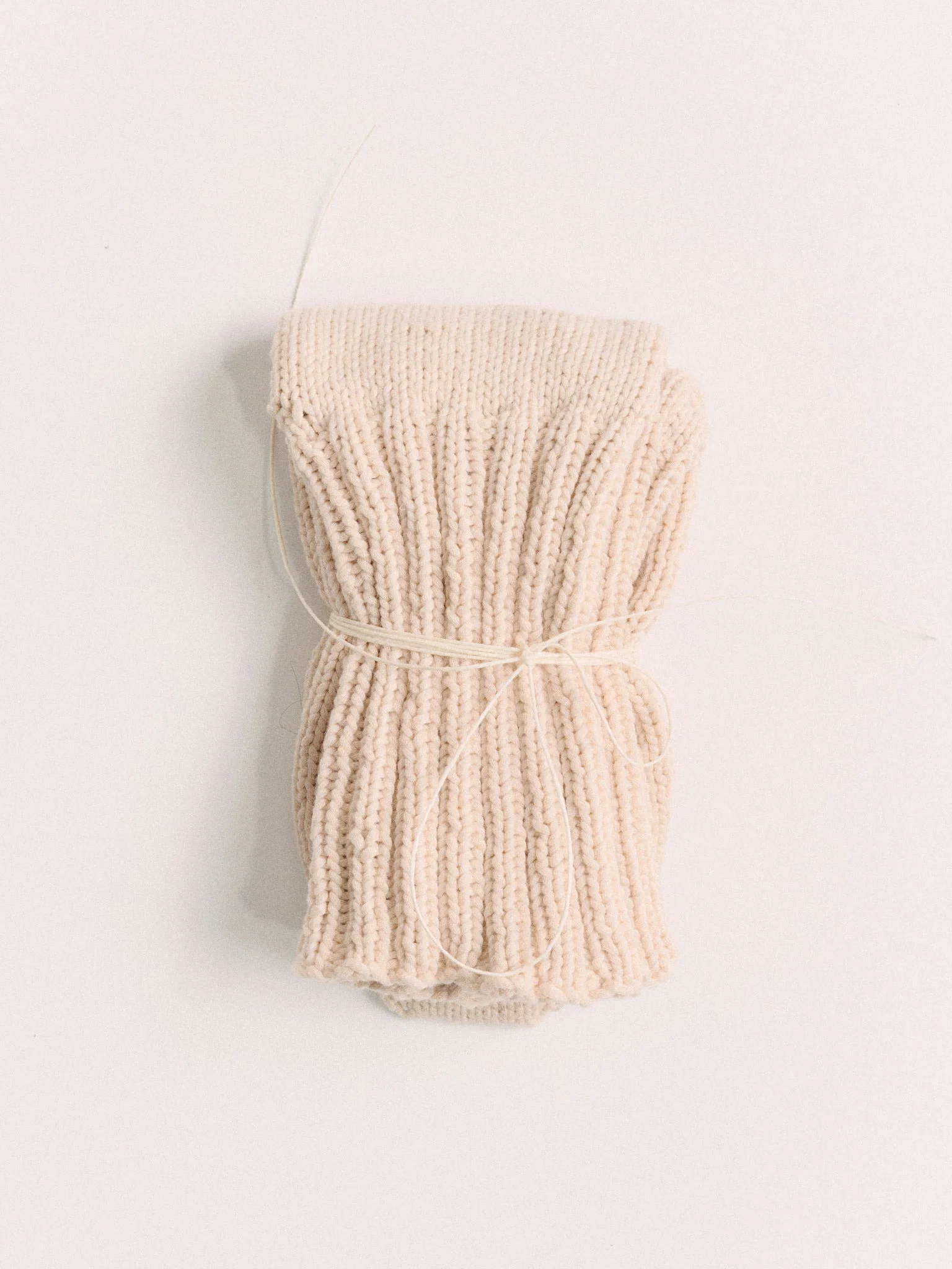SOCKS - TUBE COT - CHALK - 1