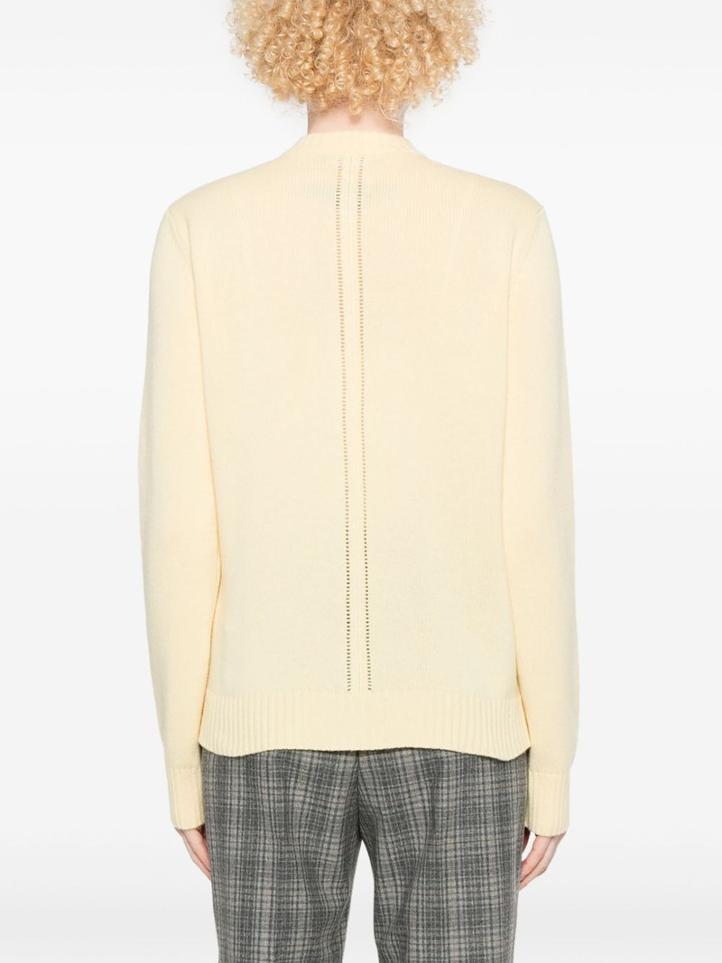 perforated-detail cardigan 4